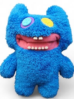 Zuru Fuggler Chaos Crew Blue Stink Face 9" Plush